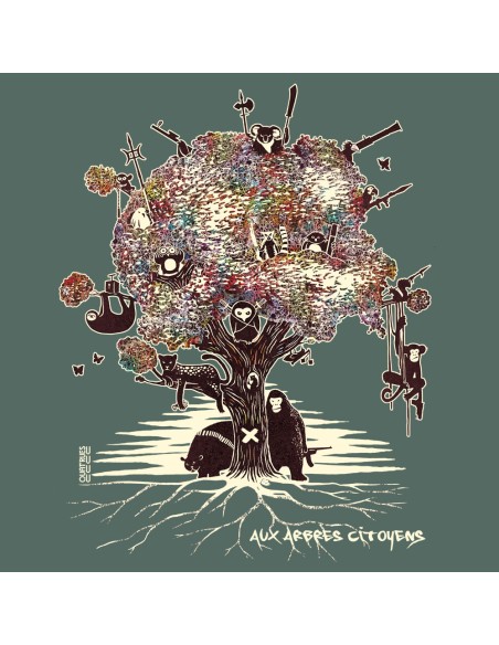 Fairtrade organic/recycled cotton T-shirt SEVILLA "Aux arbres citoyens"