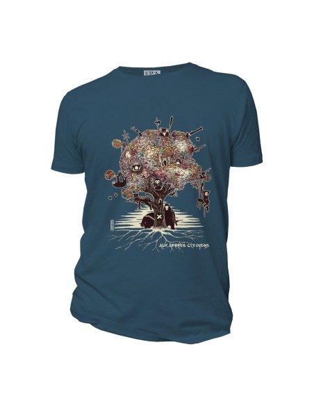 T-shirt engagé coton bio et équitable "aux arbres citoyens"