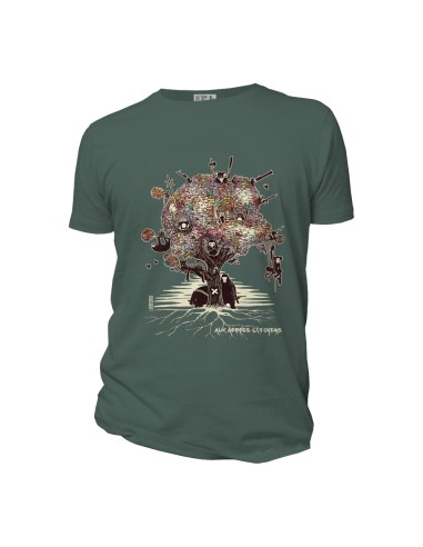T-shirt engagé coton bio et équitable "aux arbres citoyens"
