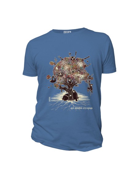 T-shirt engagé coton bio et équitable "aux arbres citoyens"