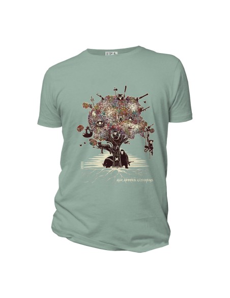 T-shirt engagé coton bio et équitable "aux arbres citoyens"