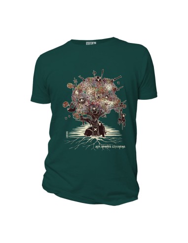 T-shirt engagé coton bio et équitable "aux arbres citoyens"