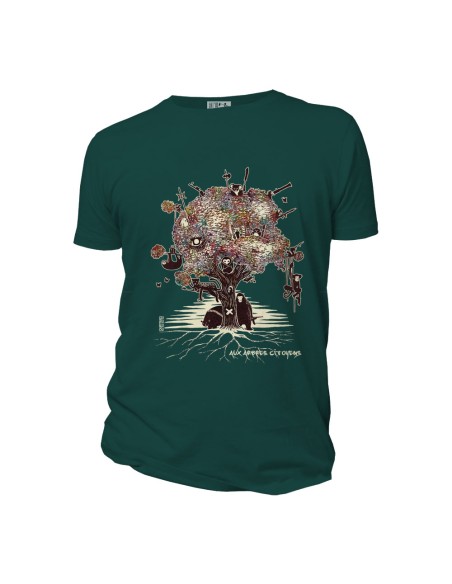 T-shirt engagé coton bio et équitable "aux arbres citoyens"
