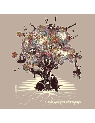 T-shirt engagé coton bio et équitable "aux arbres citoyens"