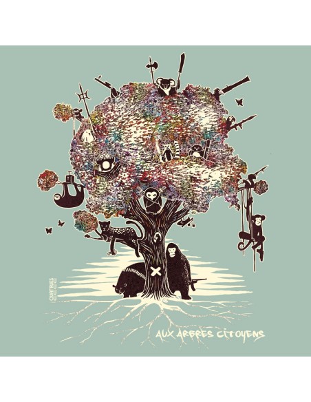 T-shirt engagé coton bio et équitable "aux arbres citoyens"