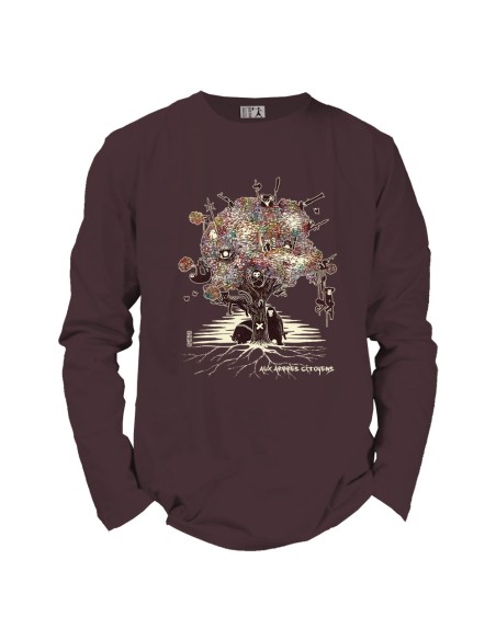 T shirt coton bio équitable BEITUN "Aux arbres citoyens"
