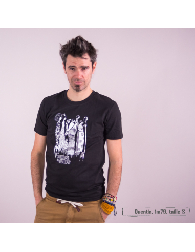 T-shirt bio équitable DOUALA "Femmes du Monde"