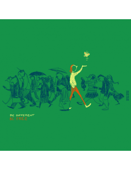 Fair und Bio T-Shirt NARA "Be different"