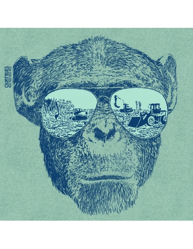 T shirt coton bio équitable MANAUS "Homo Eradicus"