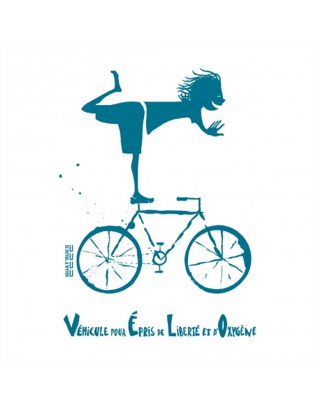 T-shirt coton bio ecoresponsable Vélo