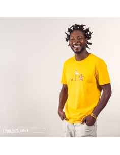 Organic und Fair T-Shirt DOUALA "Usine buissonnière"
