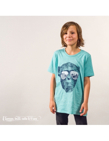 T shirt coton bio équitable MANAUS "Homo Eradicus"