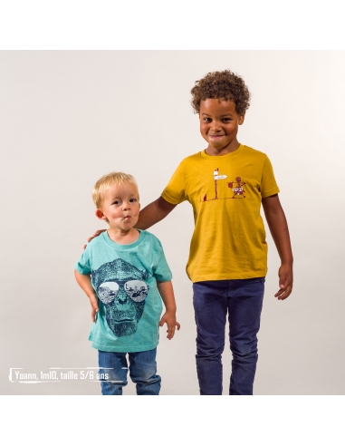 Organic and ethical T-shirt MANAUS "Usine buissonnière"