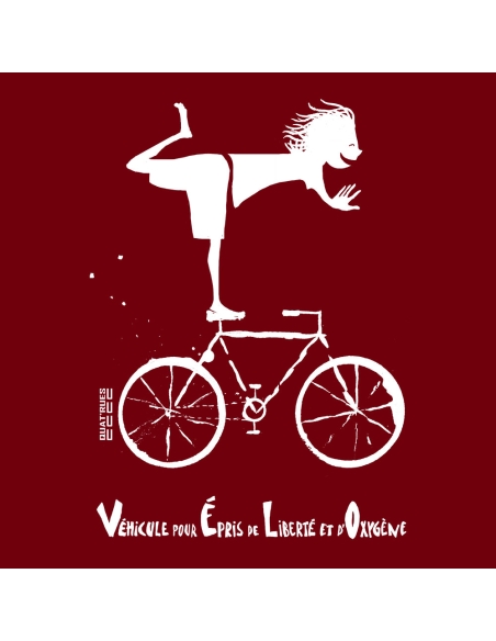 T-shirt coton bio ecoresponsable Vélo
