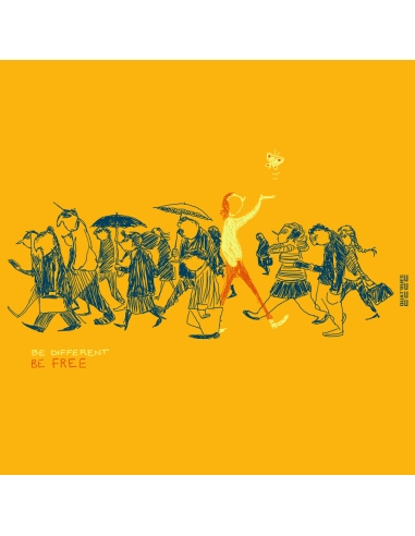 Organic and ethical T-Shirt DOUALA "Be different"