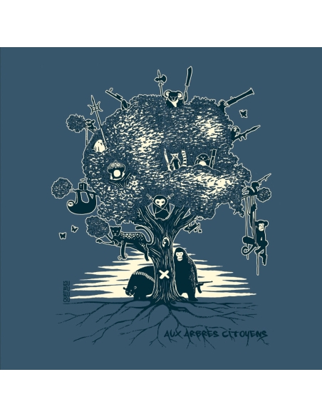 Organic und Fair T-Shirt DOUALA "Aux arbres citoyens"