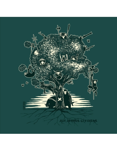 T-shirt engagé coton bio et équitable "aux arbres citoyens"