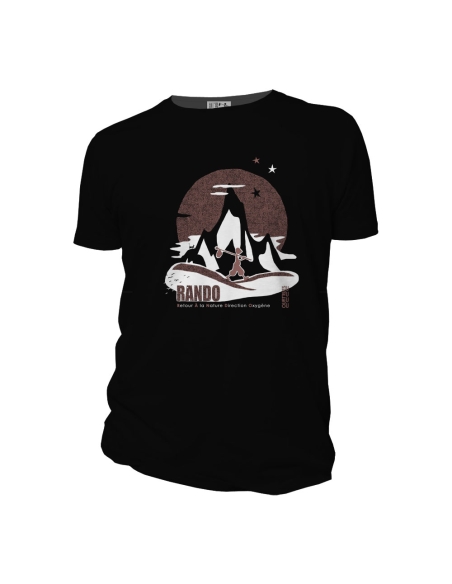 T shirt éco-responsable coton bio "Rando"