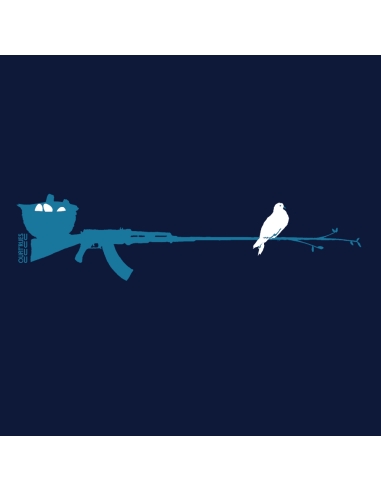 Organic und Fair T-Shirt DOUALA "Peace & Vole"