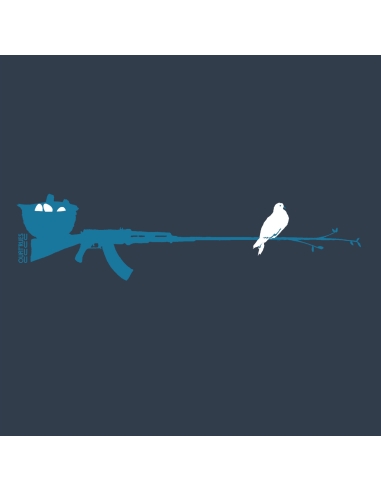 Organic und Fair T-Shirt DOUALA "Peace & Vole"