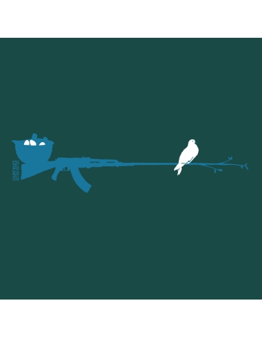 Organic und Fair T-Shirt DOUALA "Peace & Vole"