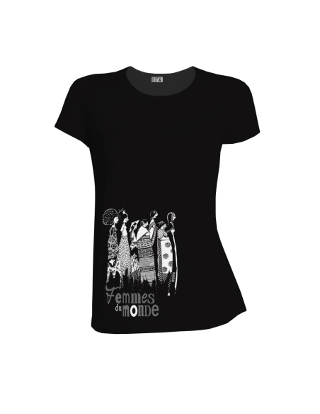 Fair und Bio T-Shirt NARA "Femmes du Monde"