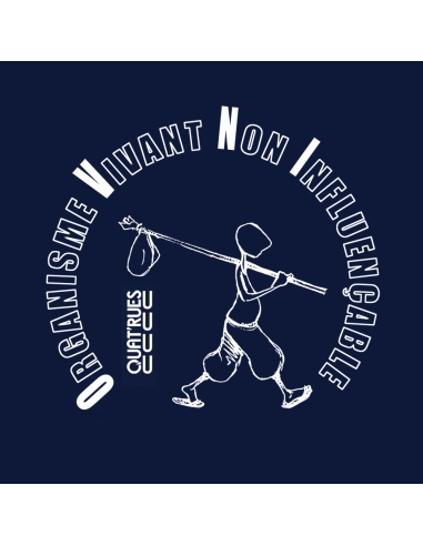 T-shirt coton bio équitable DOUALA "empreinte O.V.N.I"