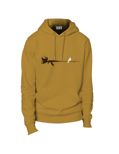 Sweat bio éthique unisexe JAISALMER "Peace & Vole"