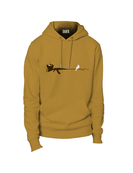 Sweat bio éthique unisexe JAISALMER "Peace & Vole"