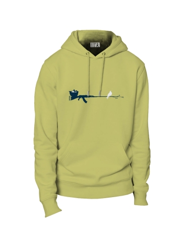 Sweat bio éthique unisexe JAISALMER "Peace & Vole"