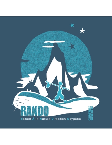 Sweat bio éthique unisexe JAISALMER "RANDO"