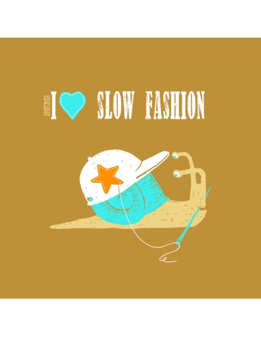 Ethisches Bio-Kapuzensweatshirt JAISALMER "Slow fashion"