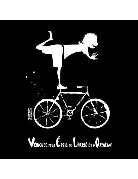 Organic und Fairtrade T-Shirt BEITUN "Vélo"