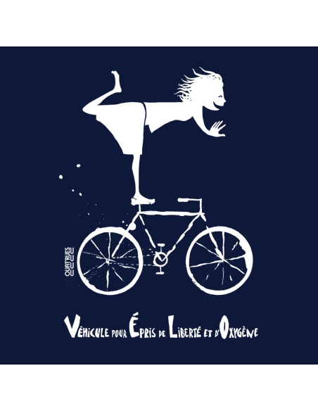 Organic & fairtrade Tee-shirt ABASAN "Vélo"