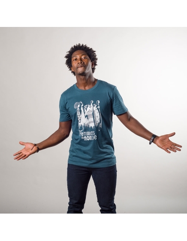 T-shirt bio équitable DOUALA "Femmes du Monde"