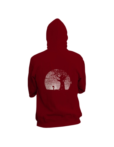 Fair and organic zipped hoodie BOSTON "Pousse"