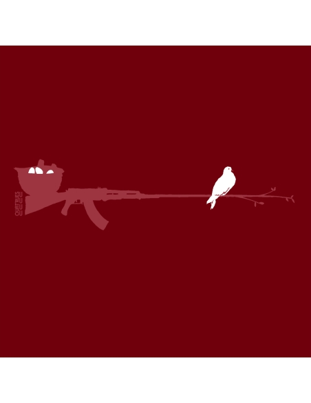 Fair and organic zipped hoodie BOSTON "Peace & Vole"