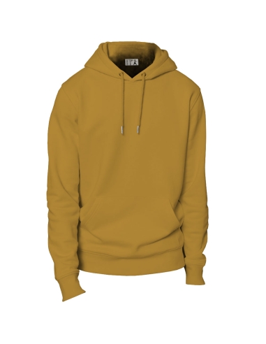 Ethical organic hoodie JAISALMER "empreinte O.V.N.I"