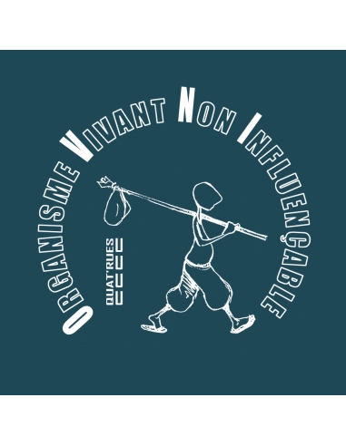 Ethisches Bio-Kapuzensweatshirt JAISALMER "empreinte O.V.N.I"