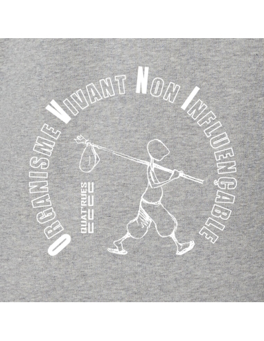 Fair and organic zipped hoodie BOSTON "empreinte O.V.N.I"