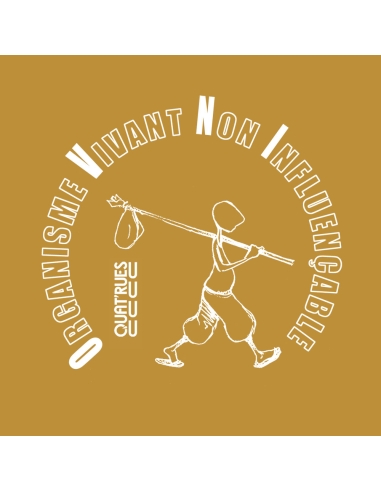 Ethical organic hoodie JAISALMER "empreinte O.V.N.I"