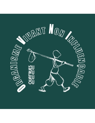 Ethical organic hoodie JAISALMER "empreinte O.V.N.I"