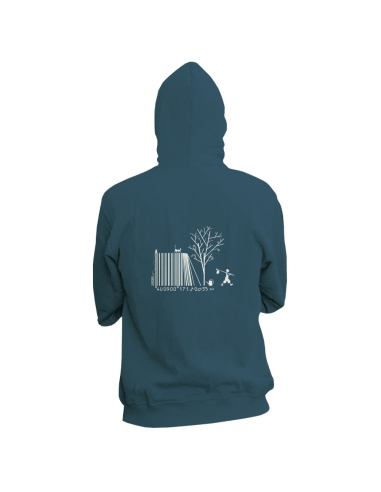 Veste équitable bio zippée "Tête de Vie" BOSTON