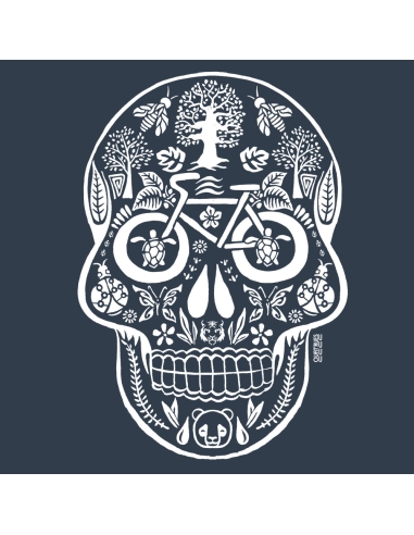 T-shirt bio équitable "Tête de Vie" pour une mode durable