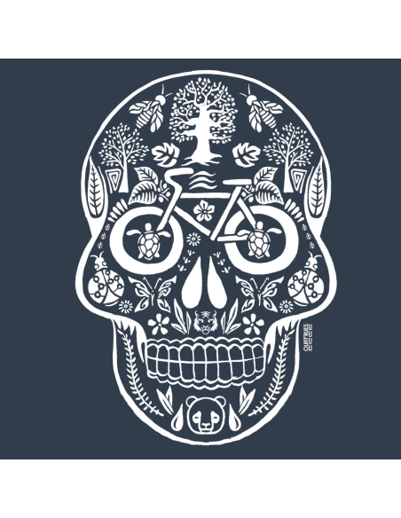 T-shirt bio équitable "Tête de Vie" pour une mode durable