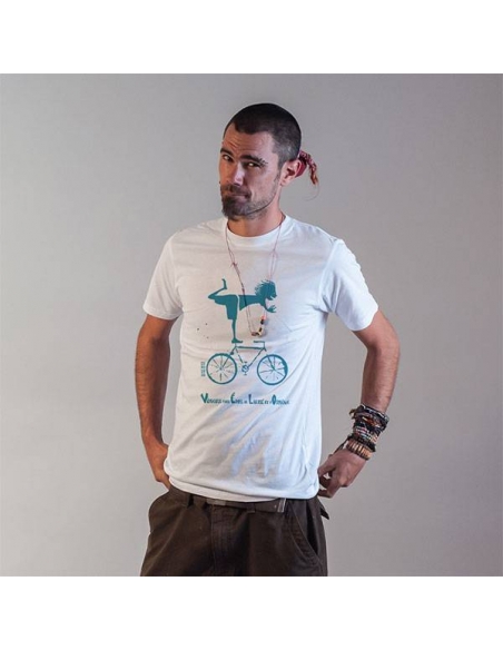 Organic and ethical T-Shirt DOUALA "Vélo"