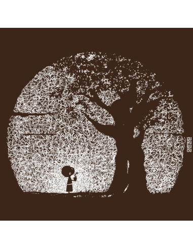 Ethical organic hoodie JAISALMER "Pousse"