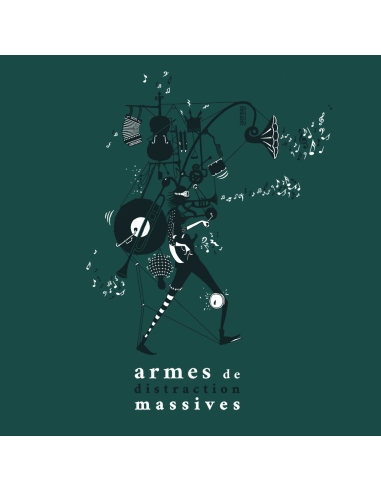 Veste équitable et bio unisexe BOSTON "Armes de Distraction Massive"