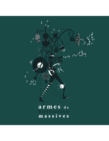 Veste équitable et bio unisexe BOSTON "Armes de Distraction Massive"