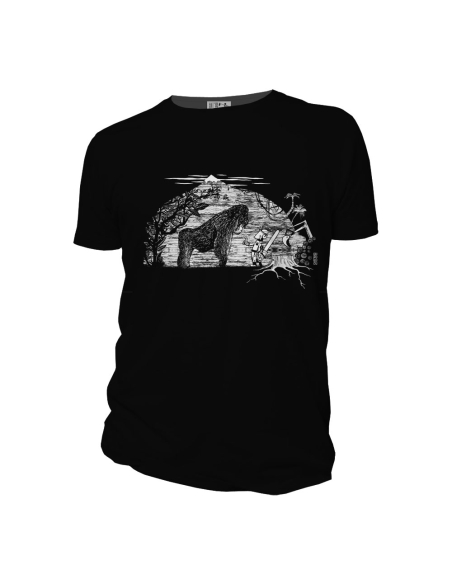 Organic und Fair T-Shirt DOUALA "Gare au gorille"